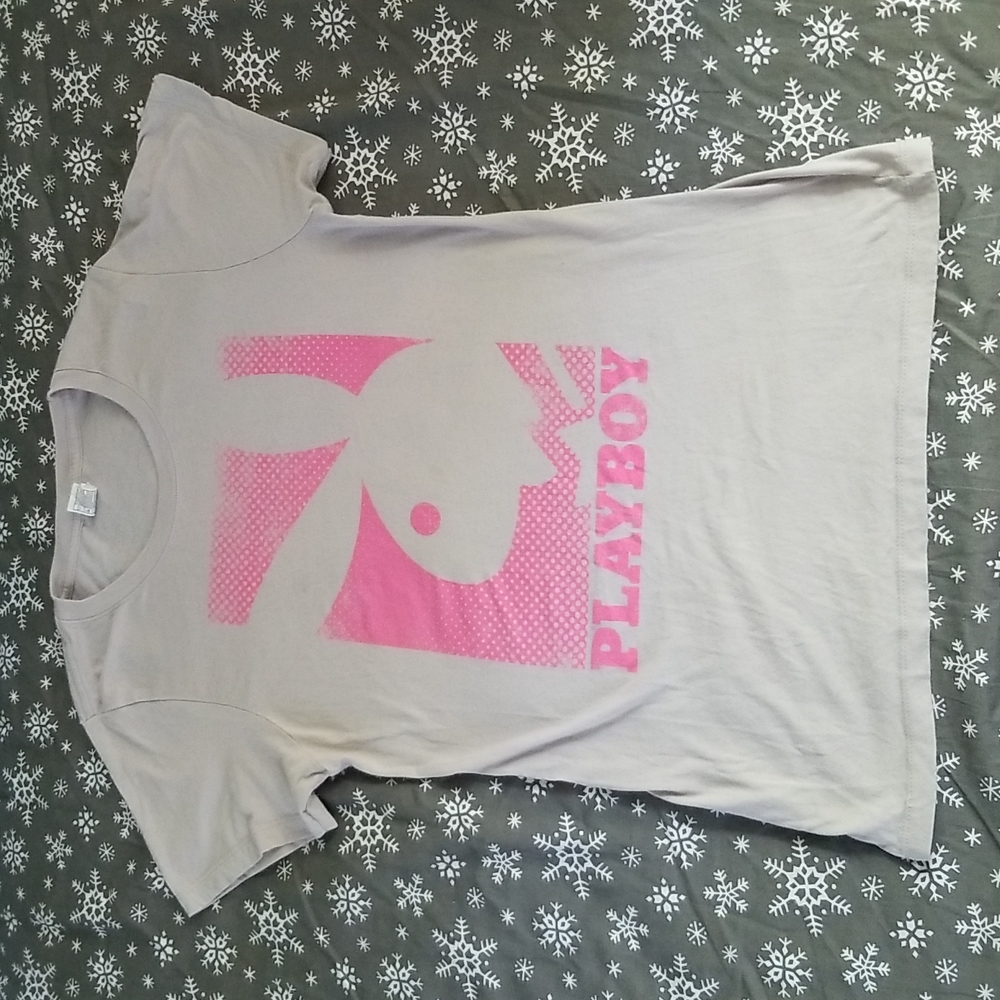 Playboy brand womens soft tshirt